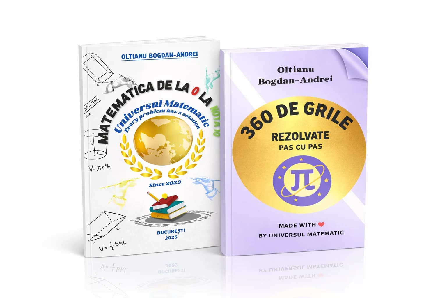 SET CARTI MATEMATICA DE LA 0 LA NOTA 10+360 DE GRILE REZOLVATE PAS CU PAS