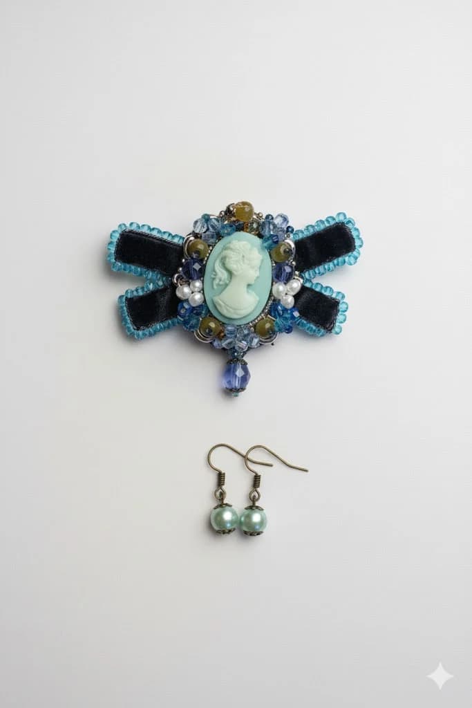 Set elegant rochie dantelă și blaisser bleumarin – Ocazie