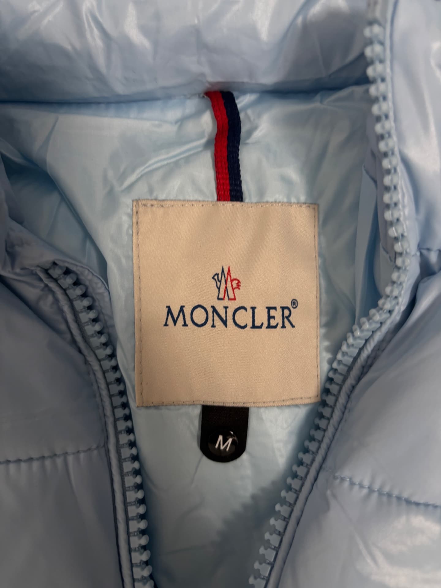 Geacă Moncler Maya baby blue