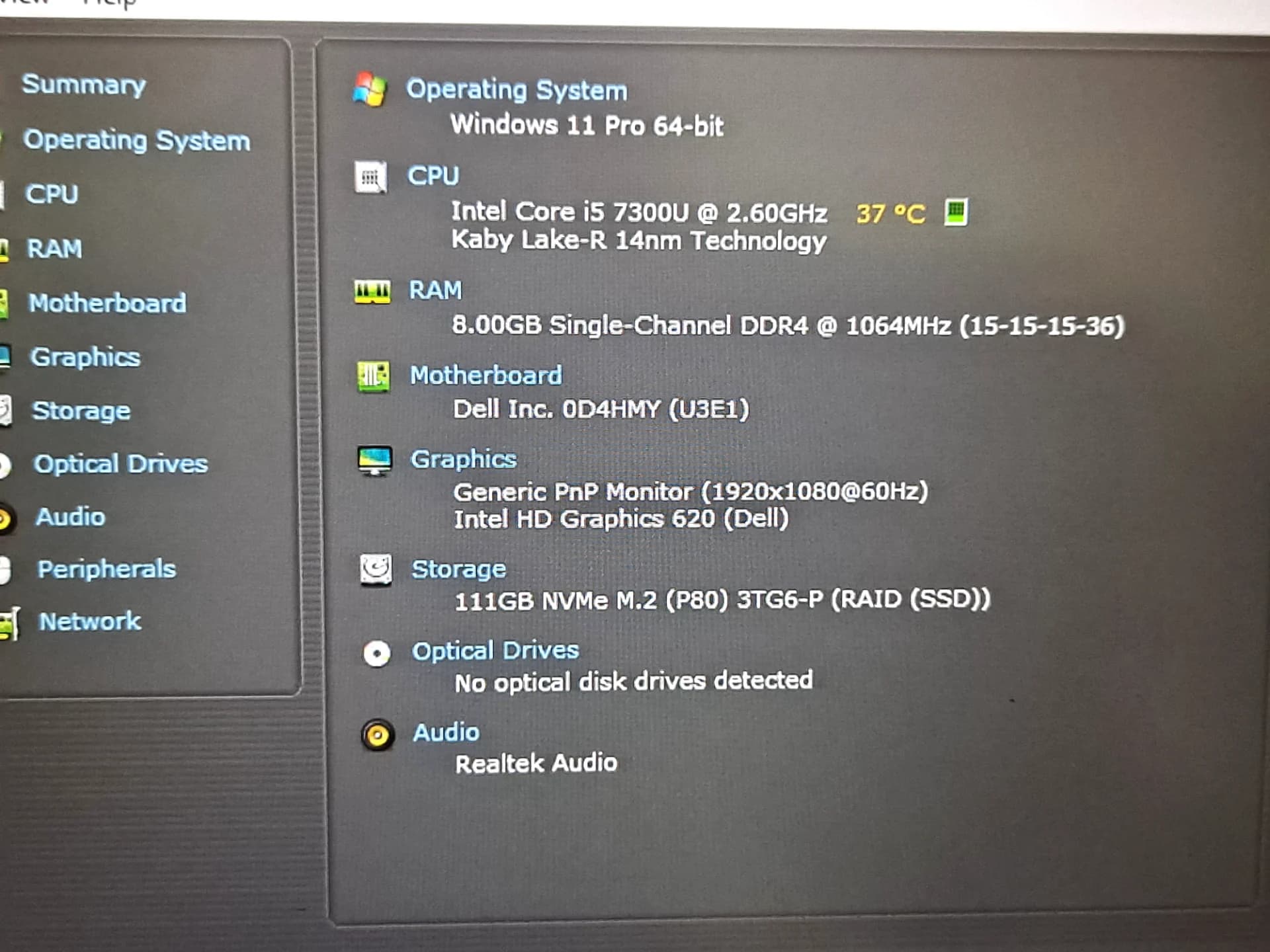 Vand laptop Dell Latitude 5490--14" FHD--i5-7300U--8GB DDR4--120GB SSD NOU tip NVME