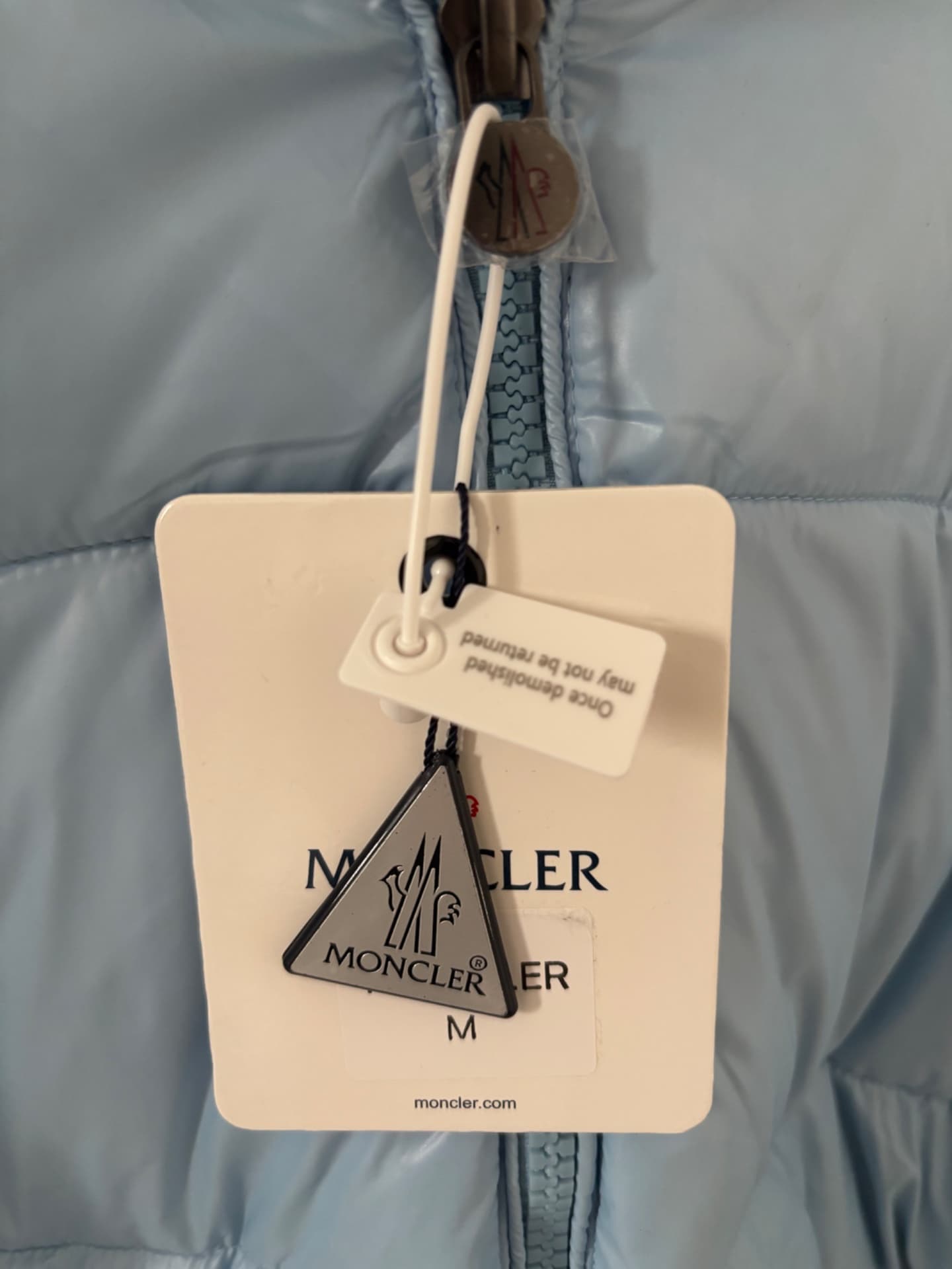 Geacă Moncler Maya baby blue