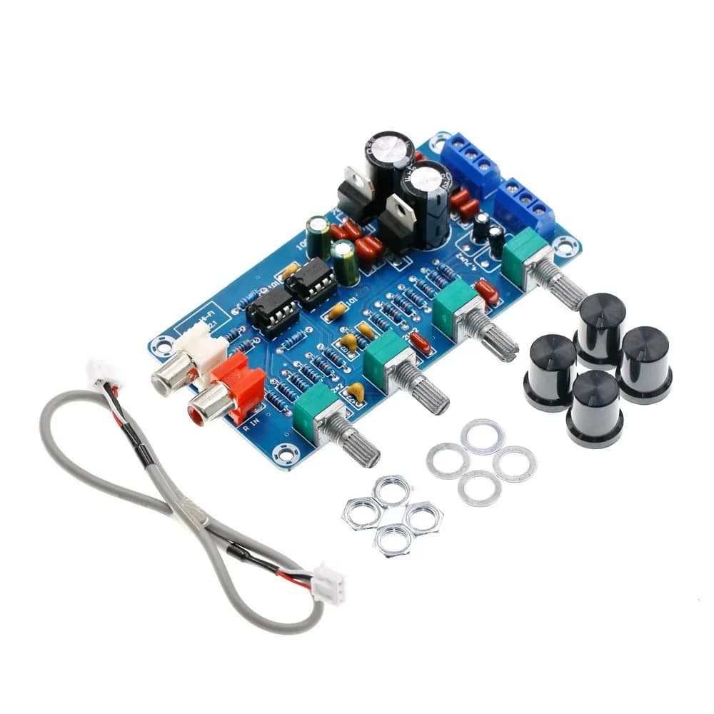 Corector de ton stereo cu alimentare diferentiala si panou XH-M164