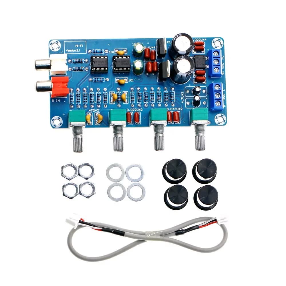 Corector de ton stereo cu alimentare diferentiala si panou XH-M164