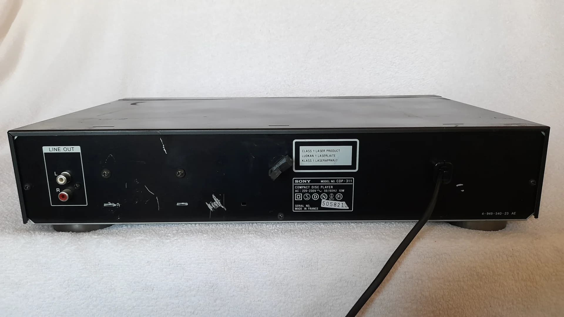 Sony CDP-311 CD Player