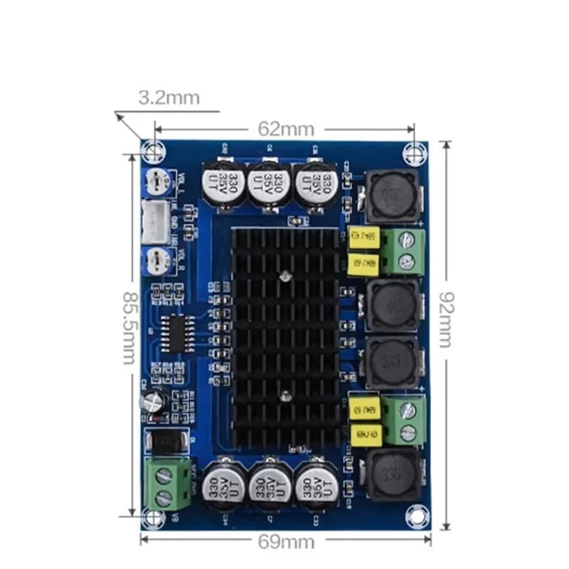 Amplificator stereo 2 x 120 watt digital