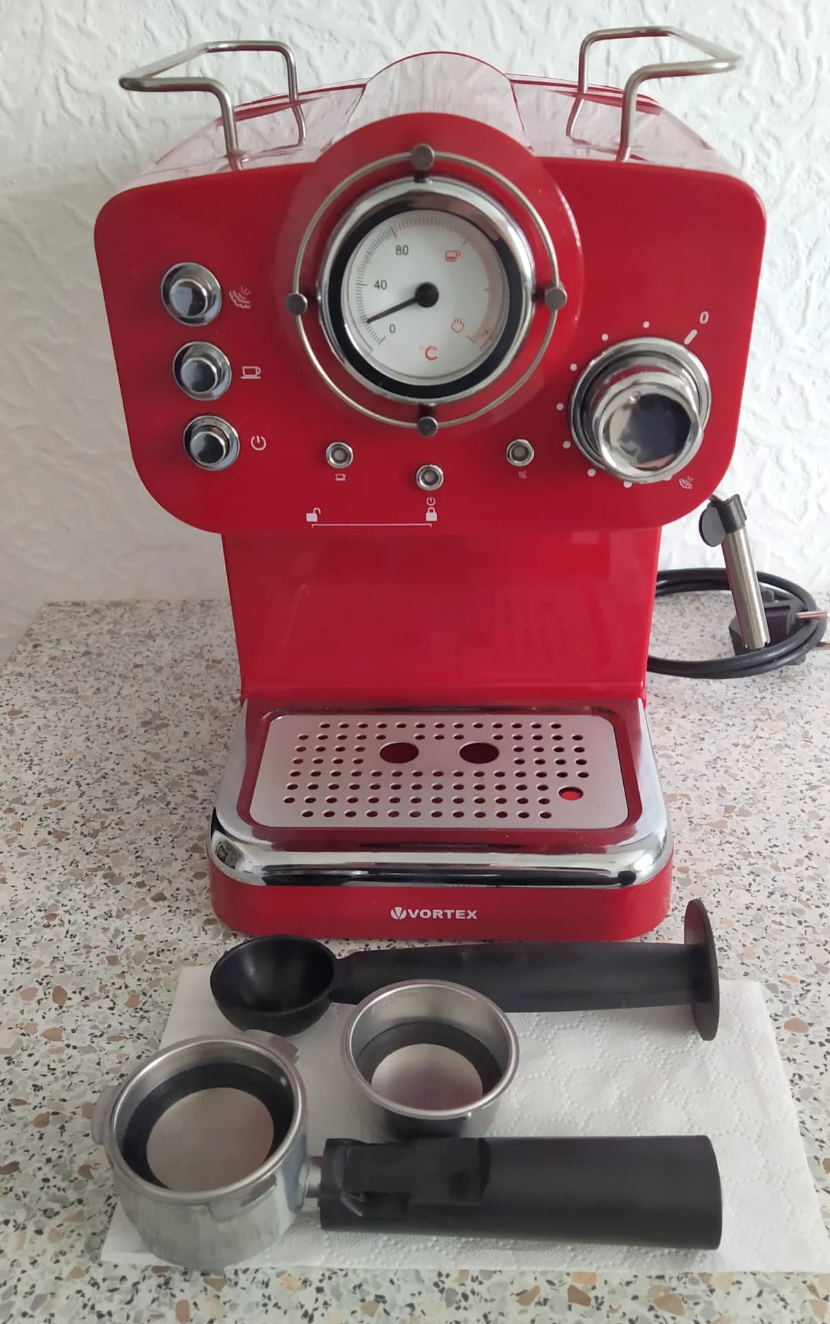 Espressor VORTEX ( 15 bari ) complet echipat