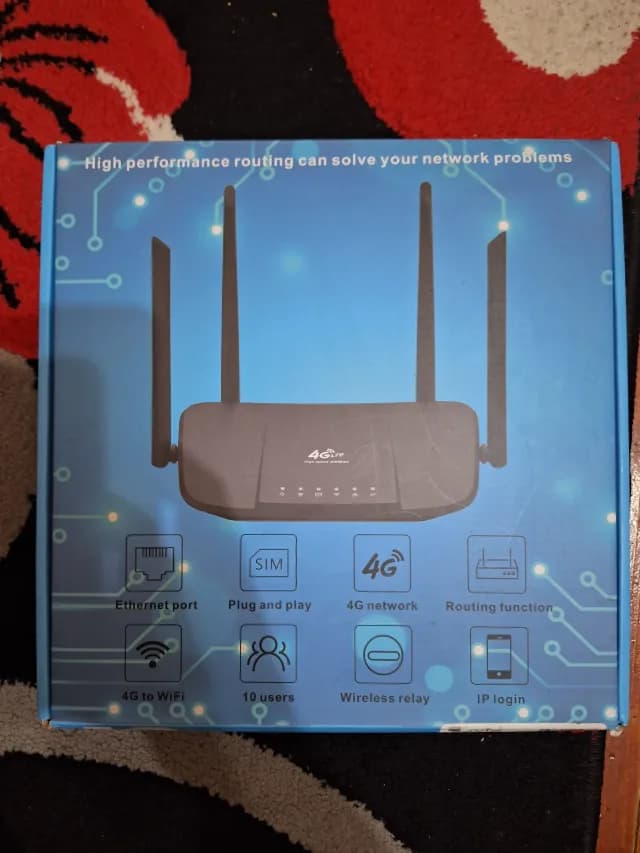 Vand router 4G lte