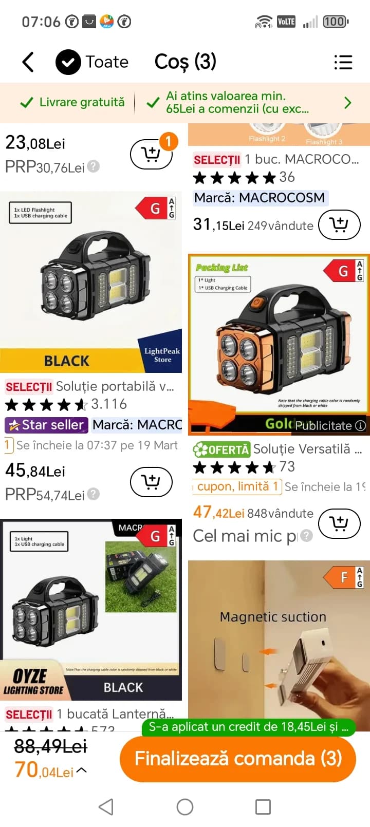 Produse depe temu – Bacesti, Vaslui – Videoproiectoare