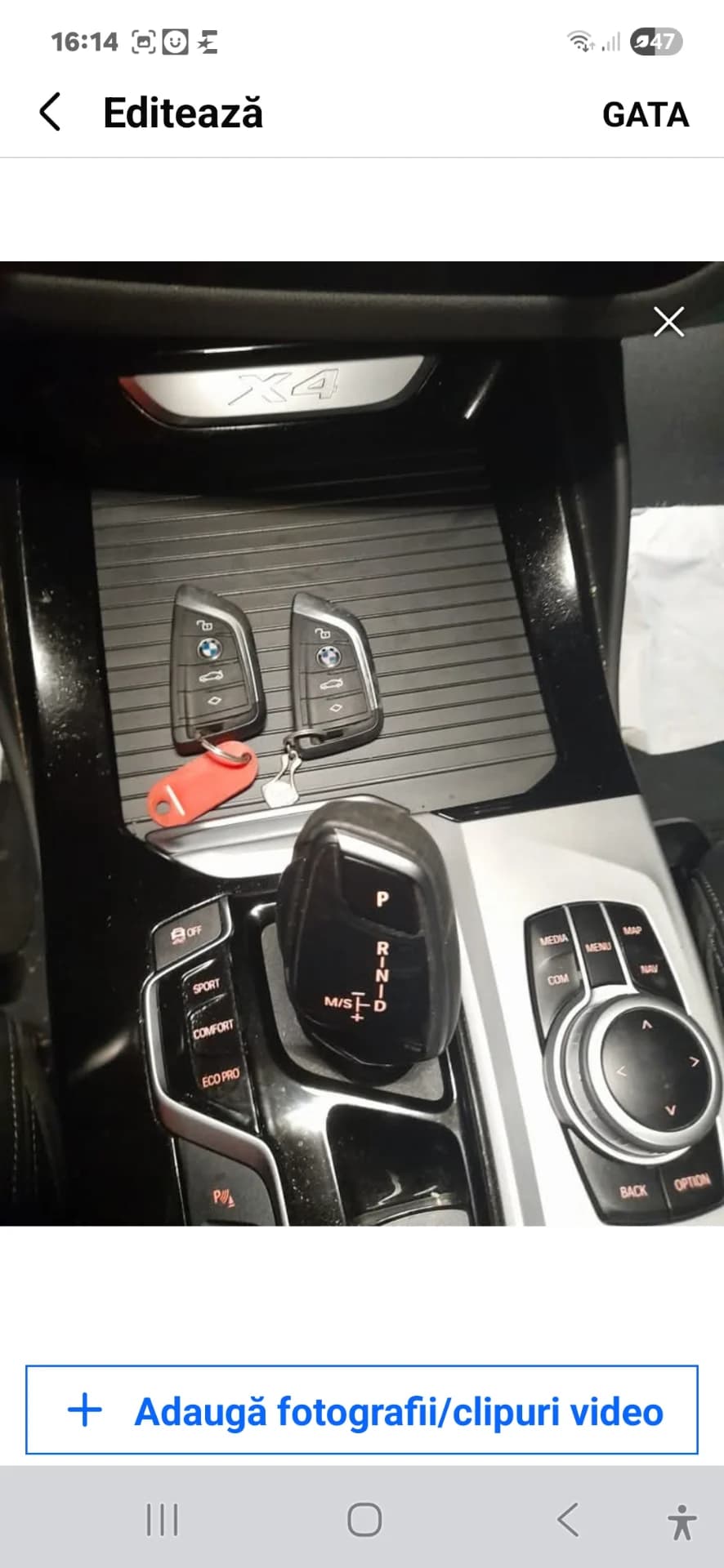 Vând BMW x4 2020 mild hibrid diesel 48 500 km – fotografia 4 din 8