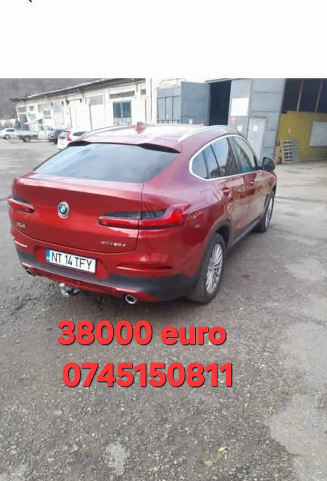 Vând BMW x4 2020 mild hibrid diesel 48 500 km – fotografia 8 din 8