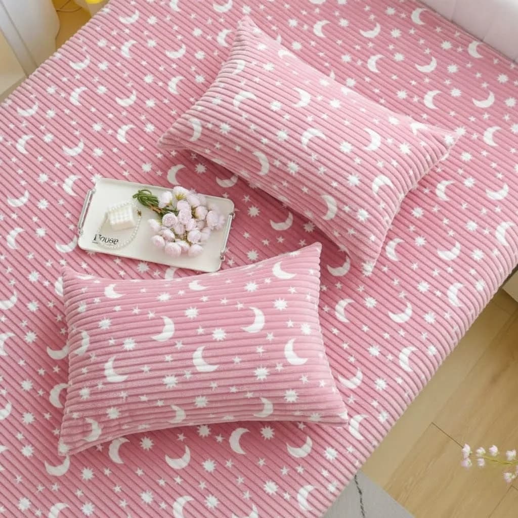 Husă de pat cocolino cu steluțe și lună – fotografia 5 din 7