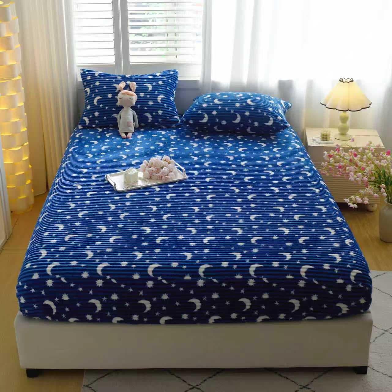 Husă de pat cocolino cu steluțe și lună – fotografia 6 din 7