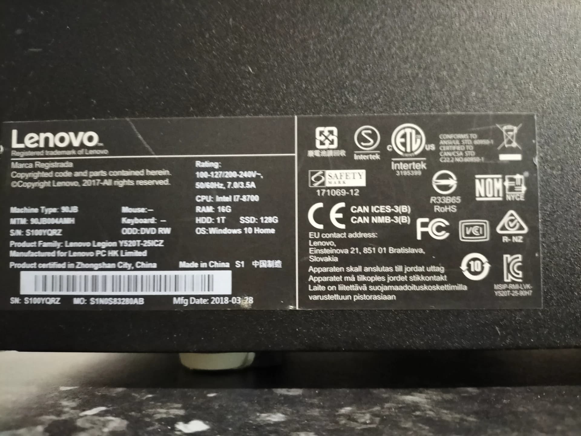 Calculator Lenovo – fotografia 6 din 7