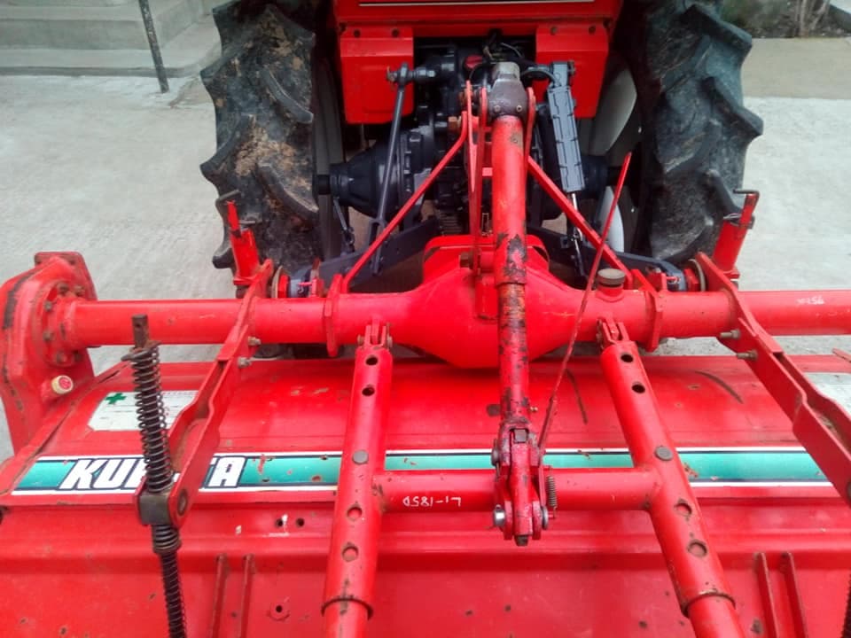 Tractor-Japonez Hinomoto N209 4X4 freza+plug ! – fotografia 5 din 8