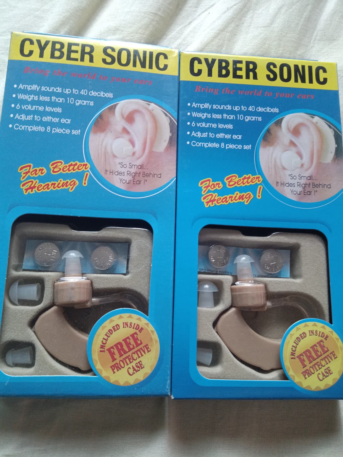 Aparat auditiv Cyber Sonic,pentru imbunatatirea auzului,nou – fotografia 2 din 3