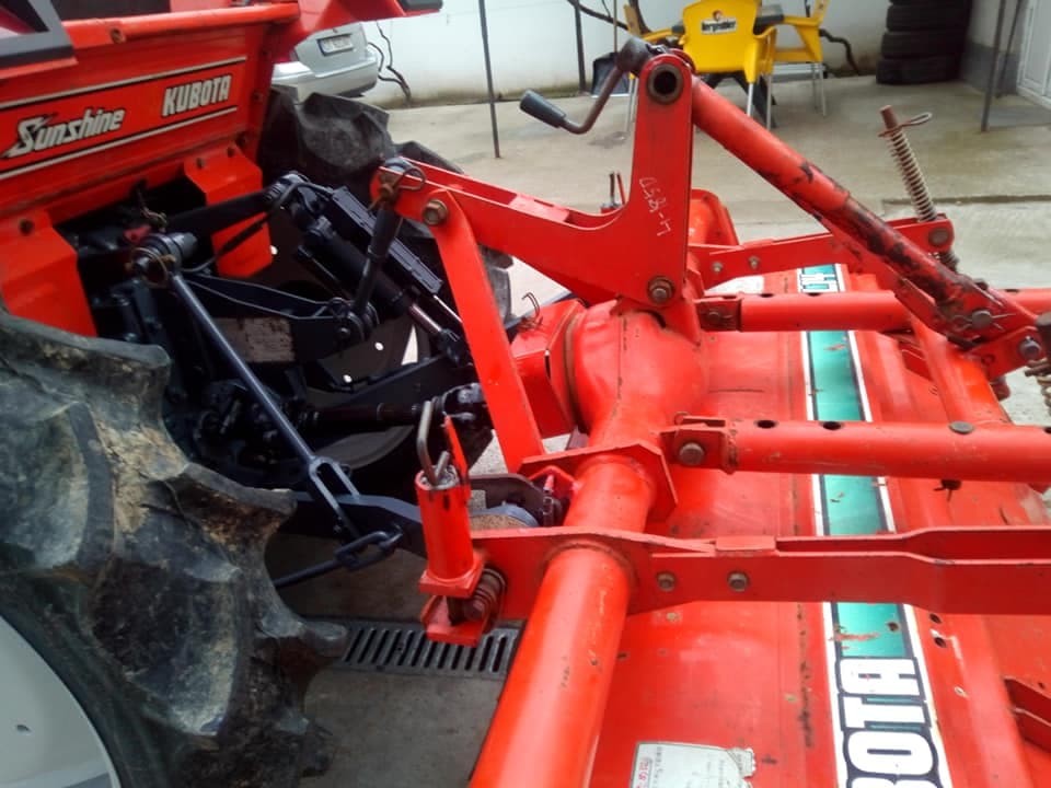 Tractor-Japonez Hinomoto N209 4X4 freza+plug ! – fotografia 3 din 8