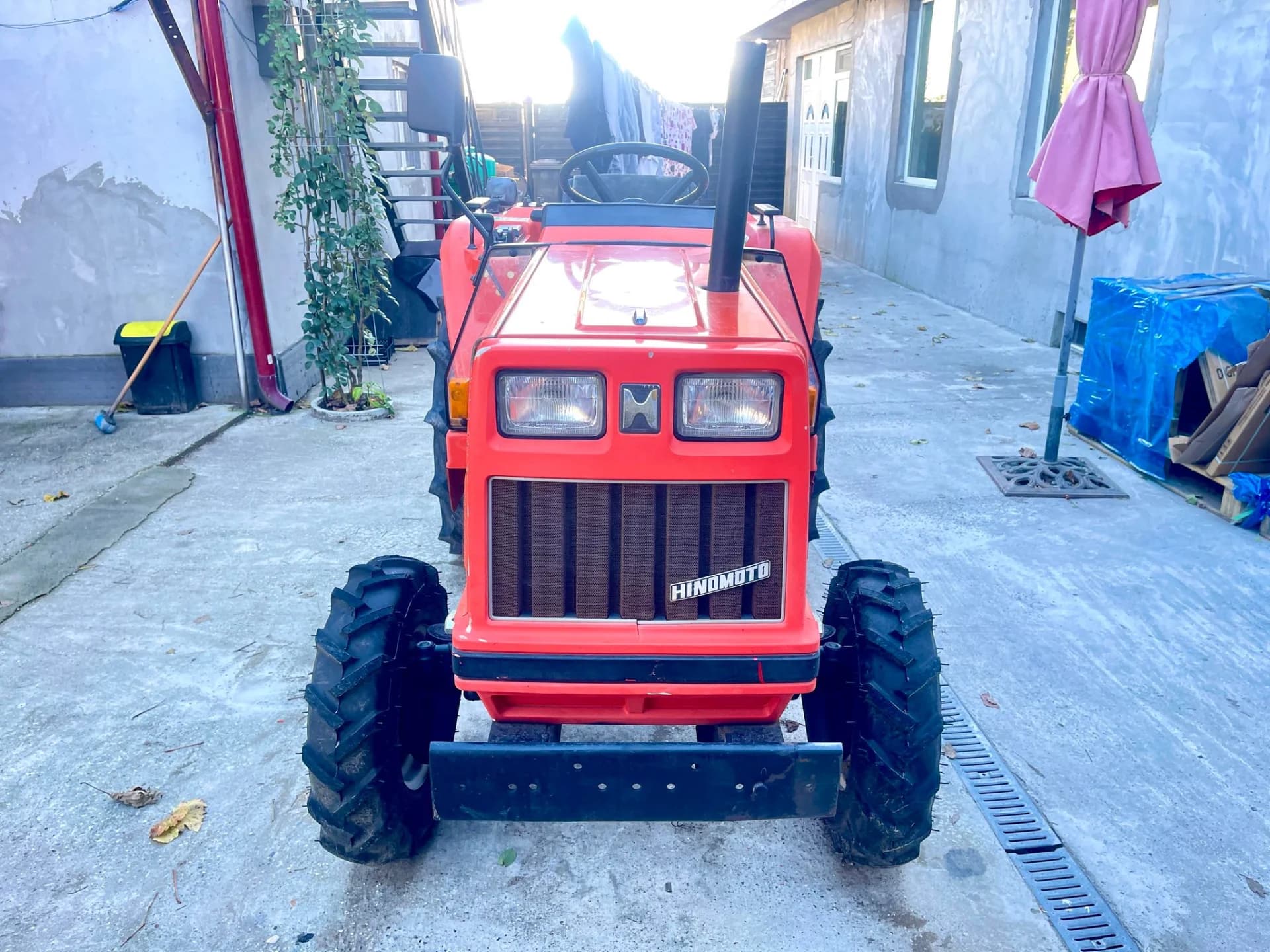 Tractor-Japonez Hinomoto N209 4X4 freza+plug ! – fotografia 6 din 8
