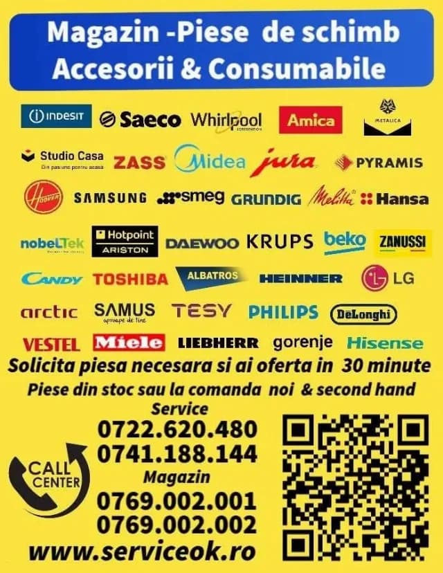 Piese de schimb electrocasnice
