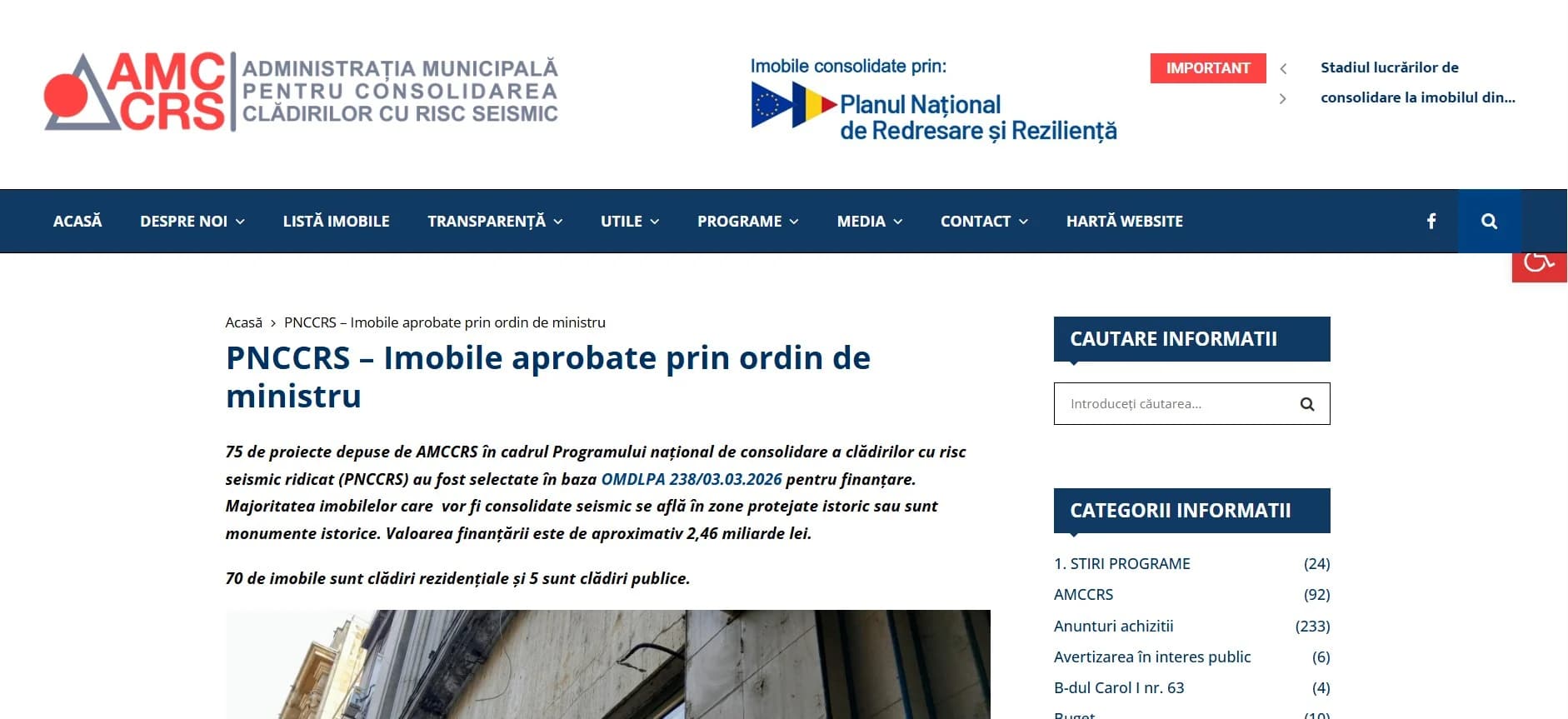 Garsoniere de vânzare Bulevardul Dacia programul national consolidare PNCCRS – fotografia 8 din 8