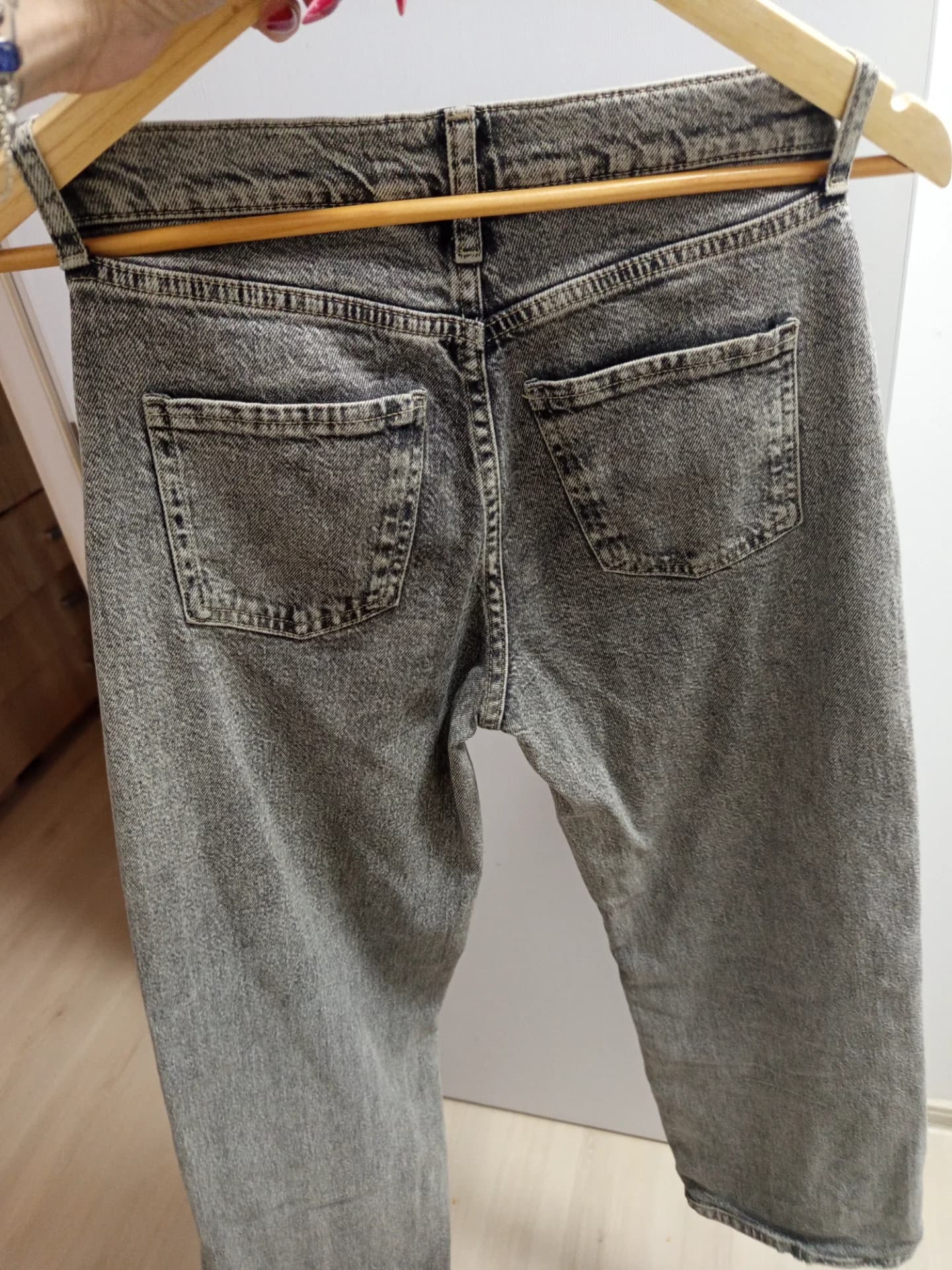 Blugi evazați de fete, mărimea 152 , H&M – fotografia 2 din 8