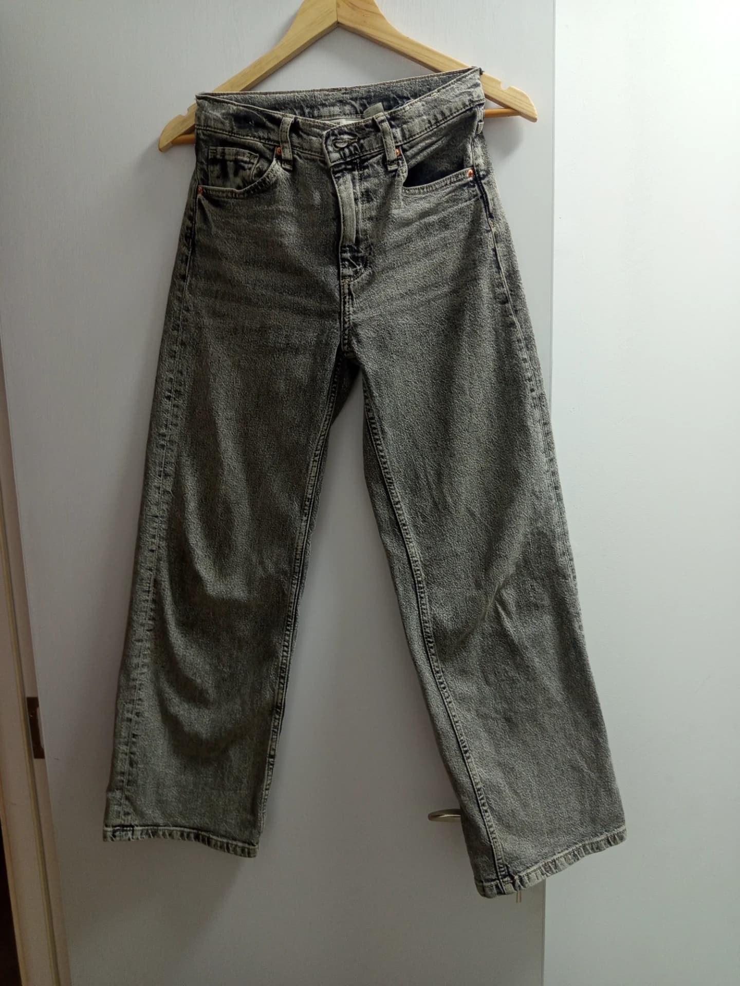 Blugi evazați de fete, mărimea 152 , H&M – fotografia 3 din 8