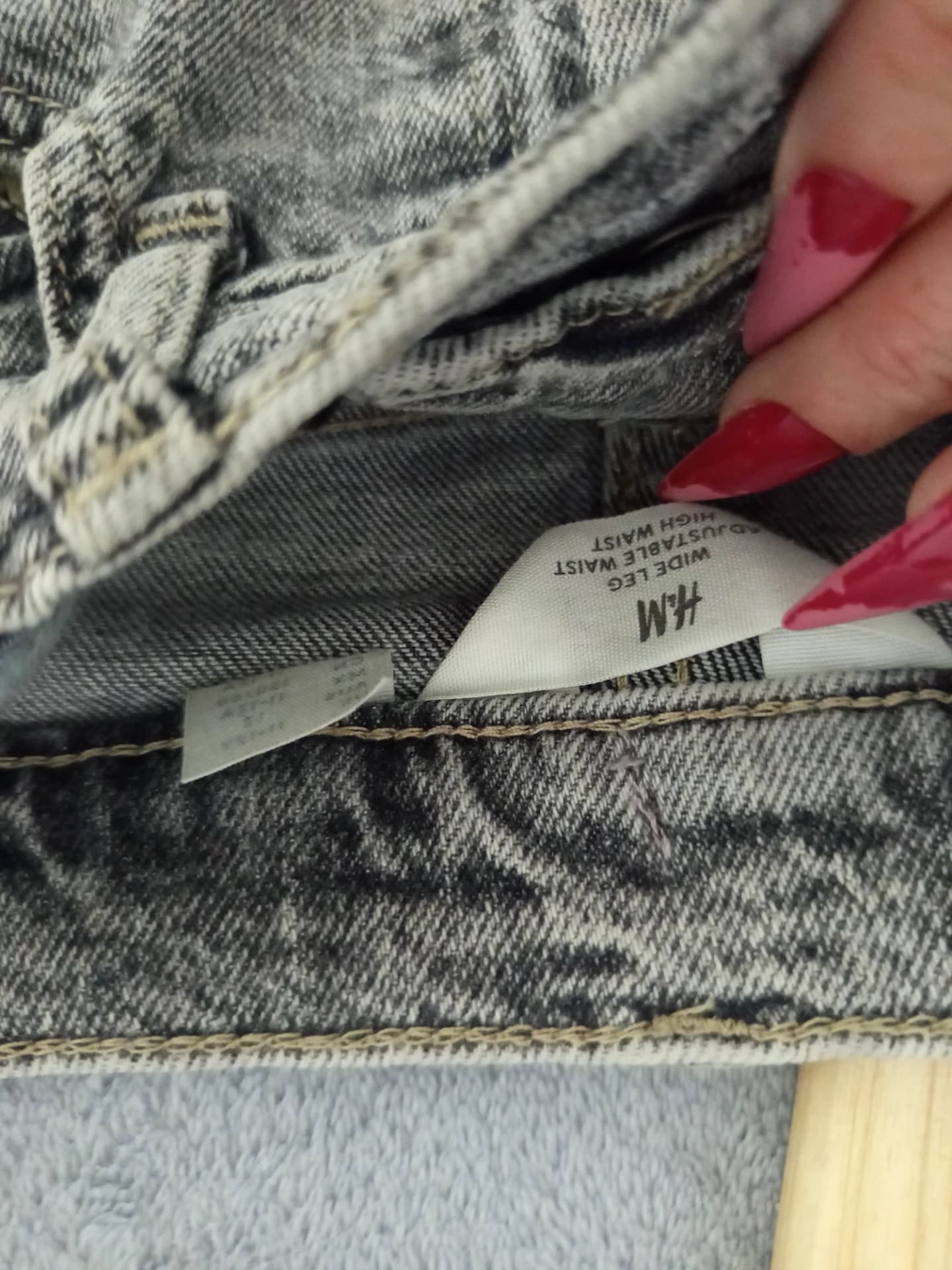 Blugi evazați de fete, mărimea 152 , H&M – fotografia 7 din 8