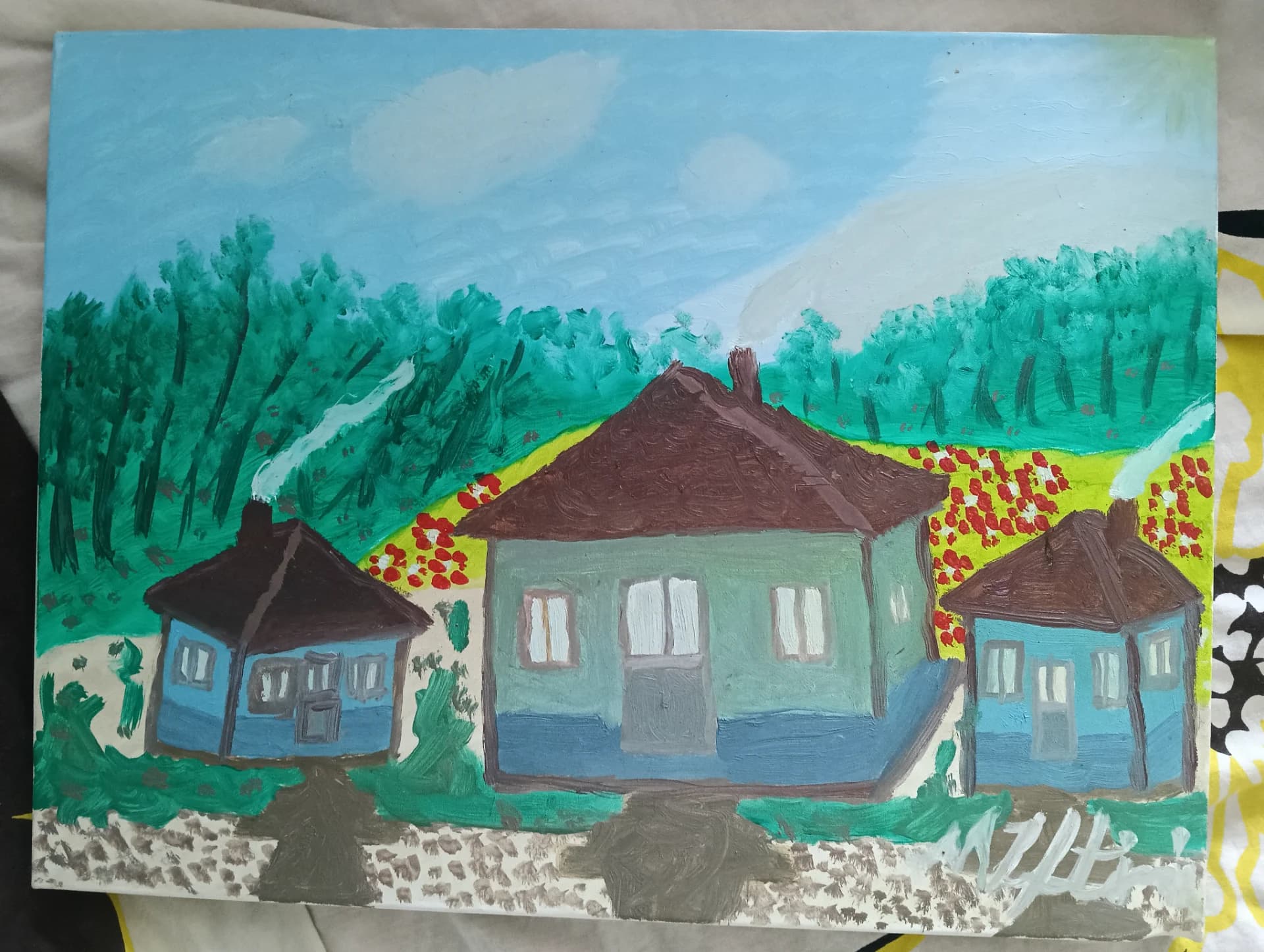 Vind pictura in ulei pe pânză – fotografia 6 din 8