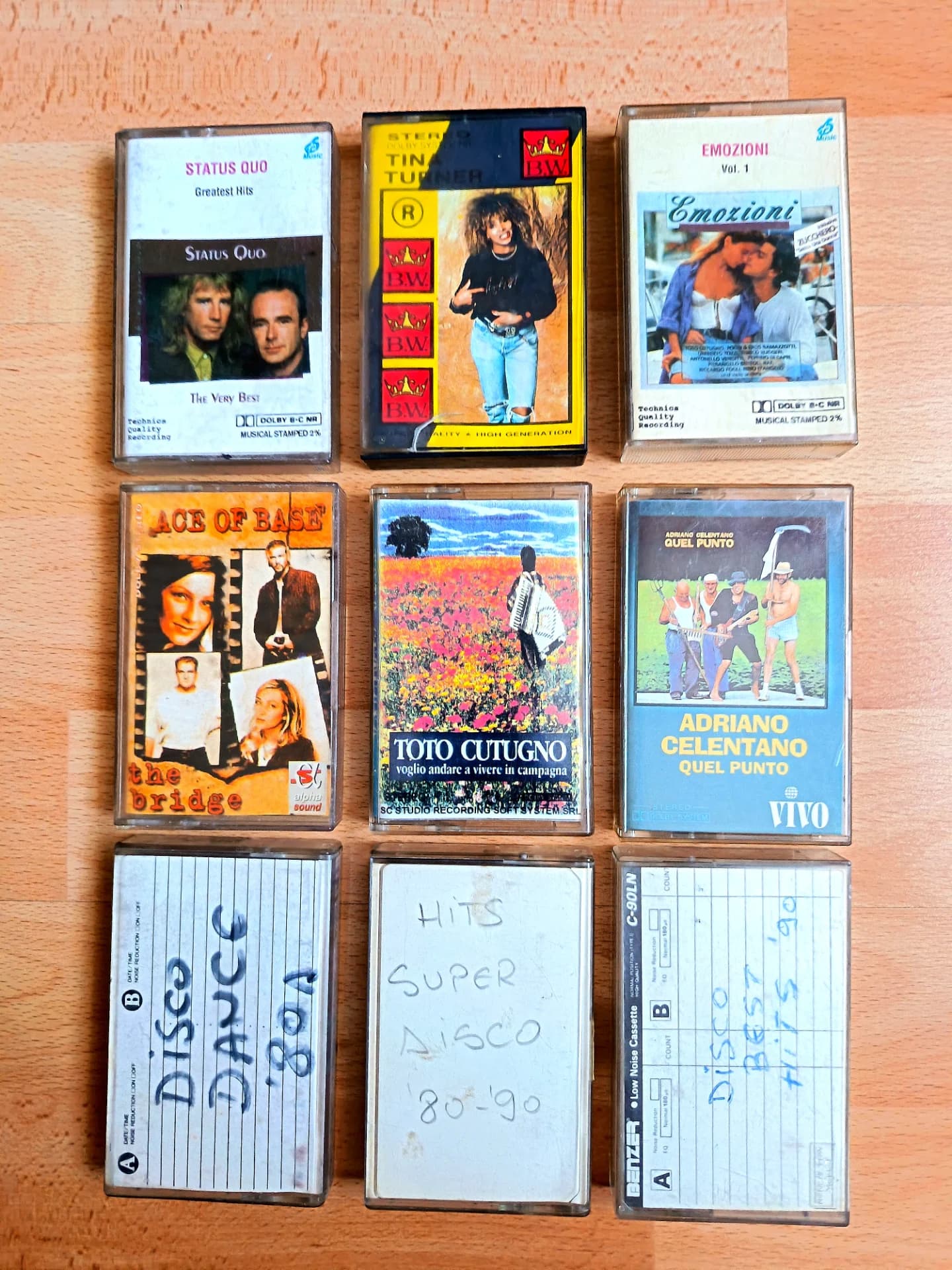 Lot 9 casete mix verificate – Cisnadie, Sibiu – Alte anunțuri
