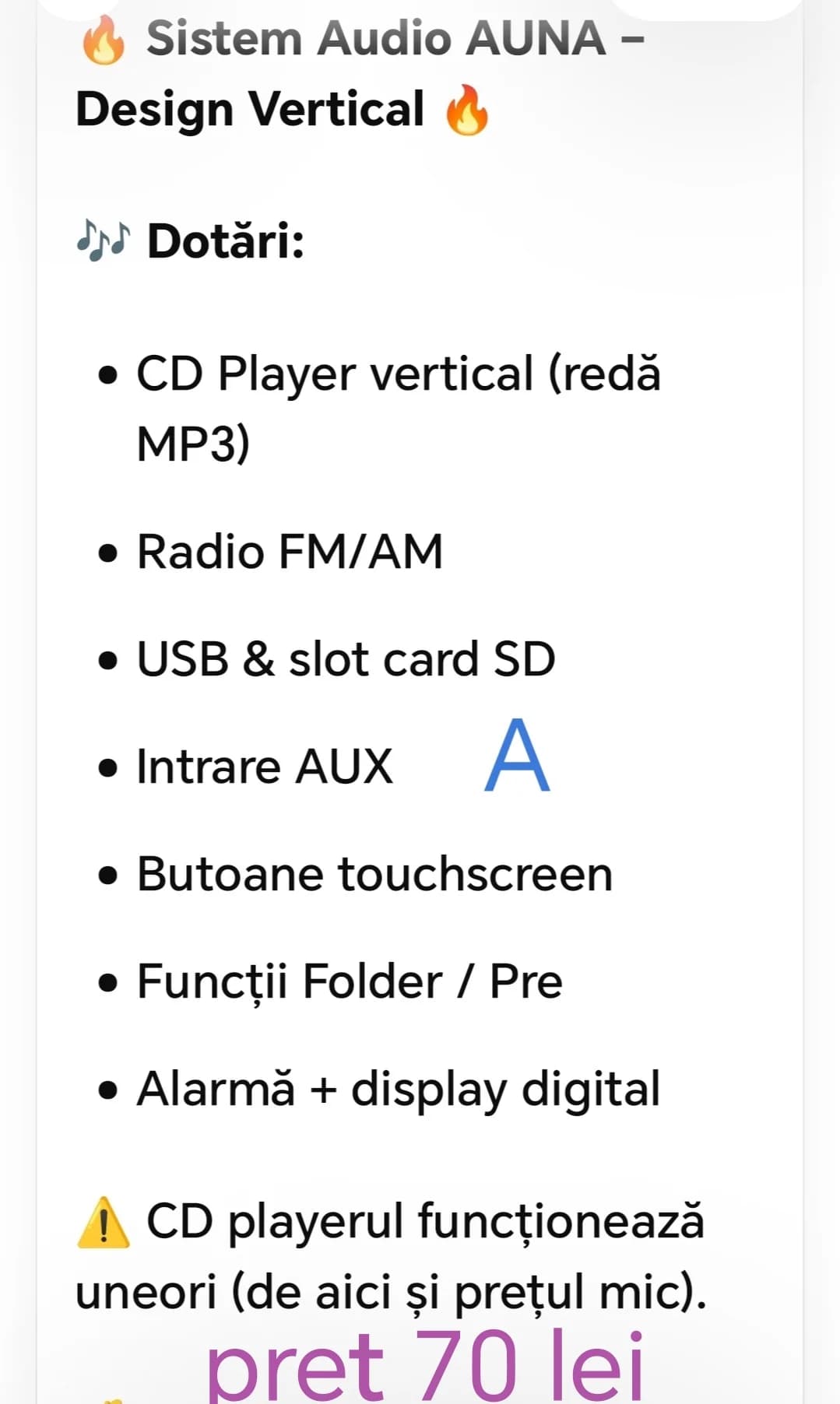 Sistem audio Auna – fotografia 5 din 5