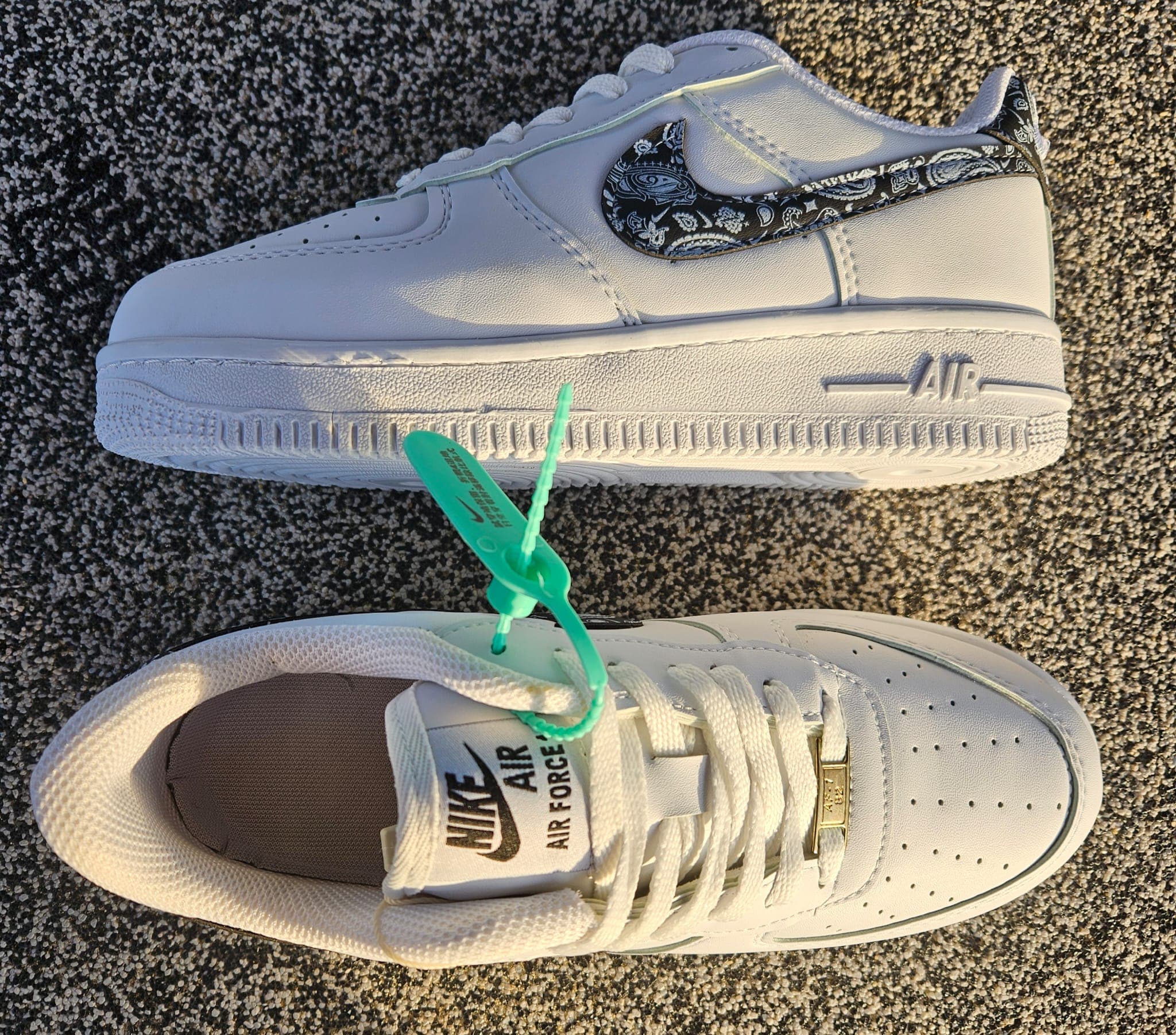 Nike AF1 Low white/black – fotografia 3 din 5