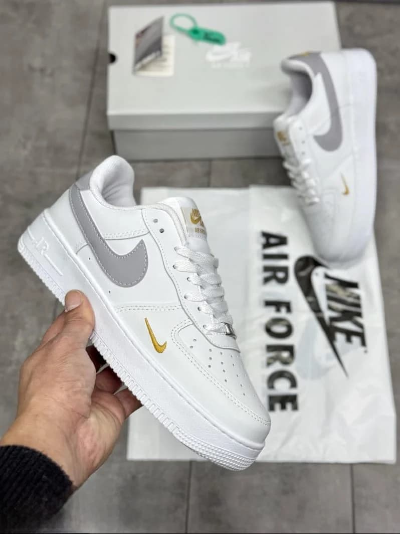 Nike Air Force 1 Low White & Gray – Sector 2, București – Încălțăminte