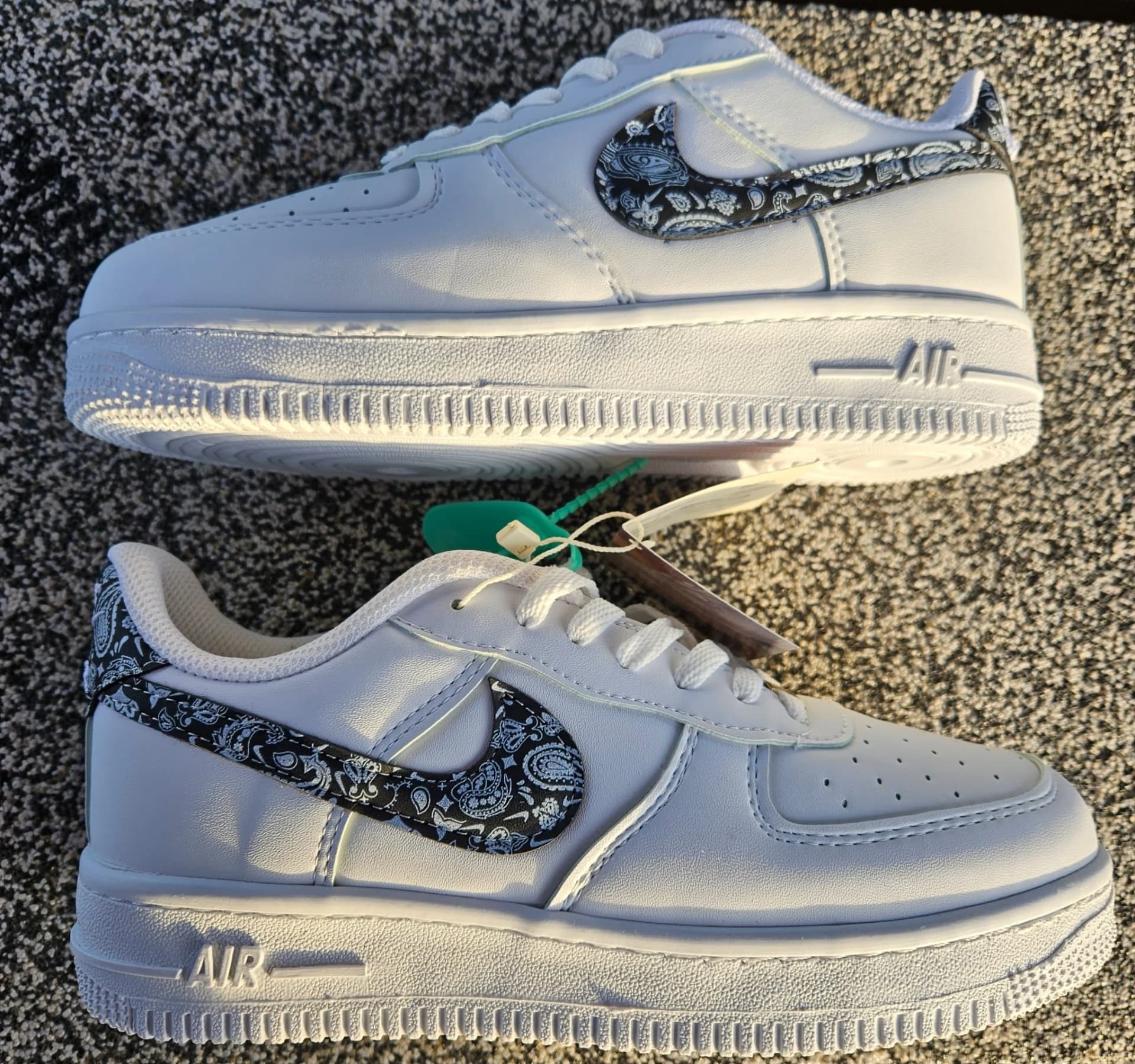 Nike AF1 Low white/black – fotografia 5 din 5