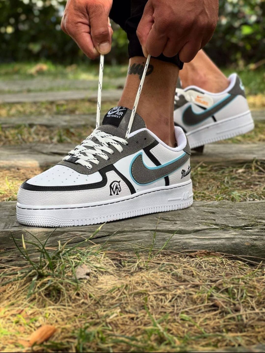 Nike Air Force 1 Mustang white/grey – Sector 2, București – Încălțăminte
