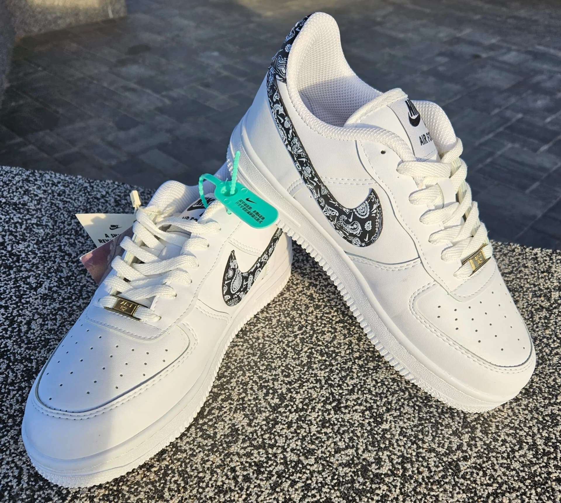 Nike AF1 Low white/black – fotografia 2 din 5