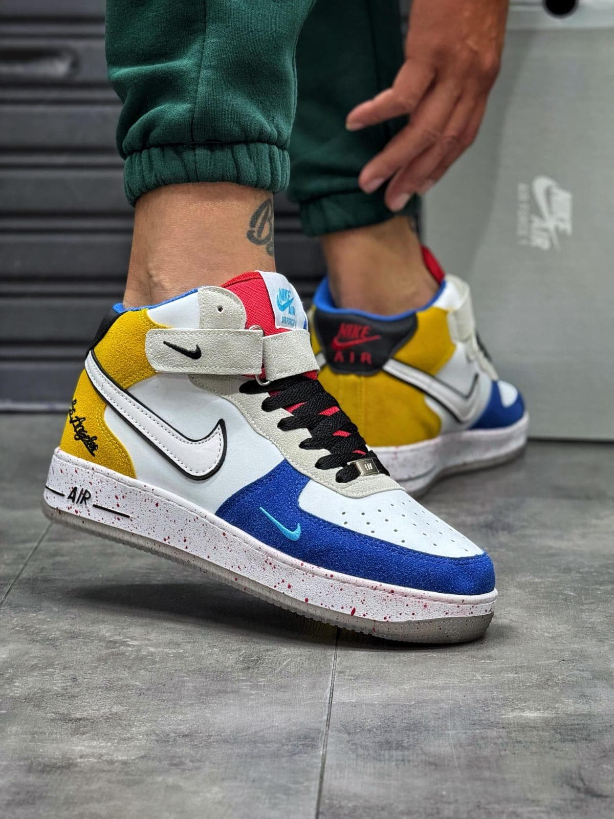 Nike AF1 Mid '07 Los Angeles Brilliant