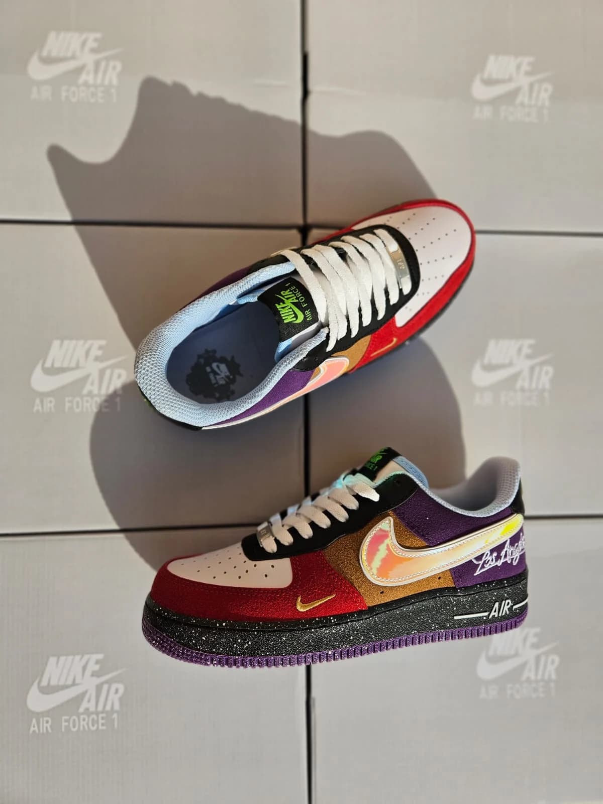Nike Air Force 1 07 LV8 What The La – fotografia 2 din 4