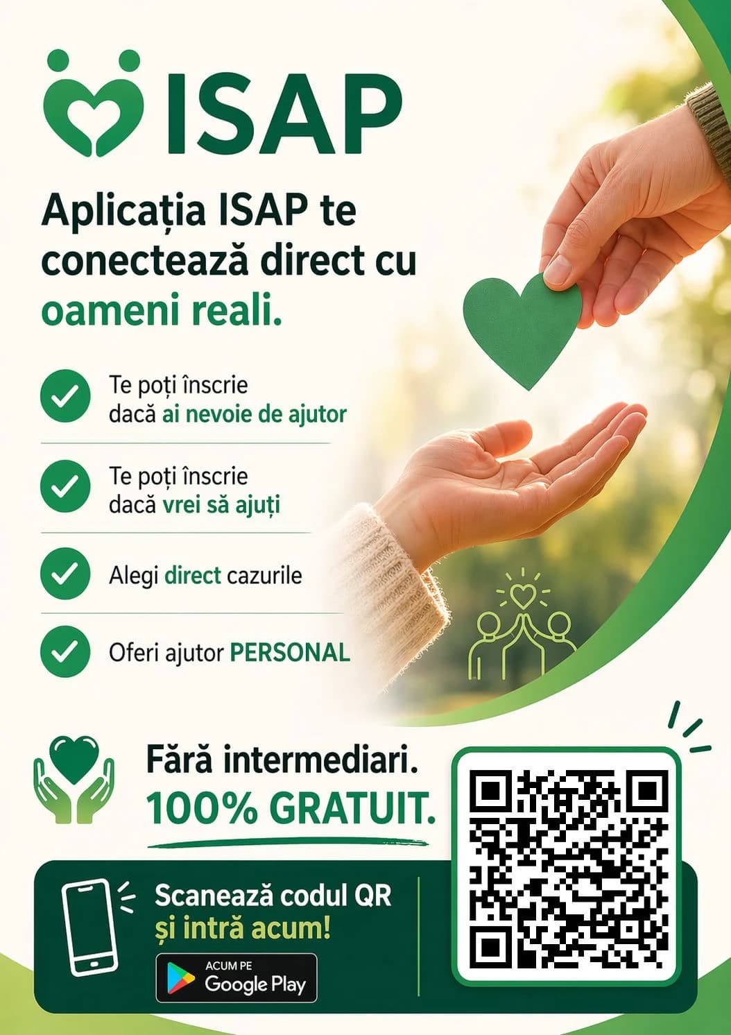 APLICATIE AJUTOR GRATUIT – Sector 4, București