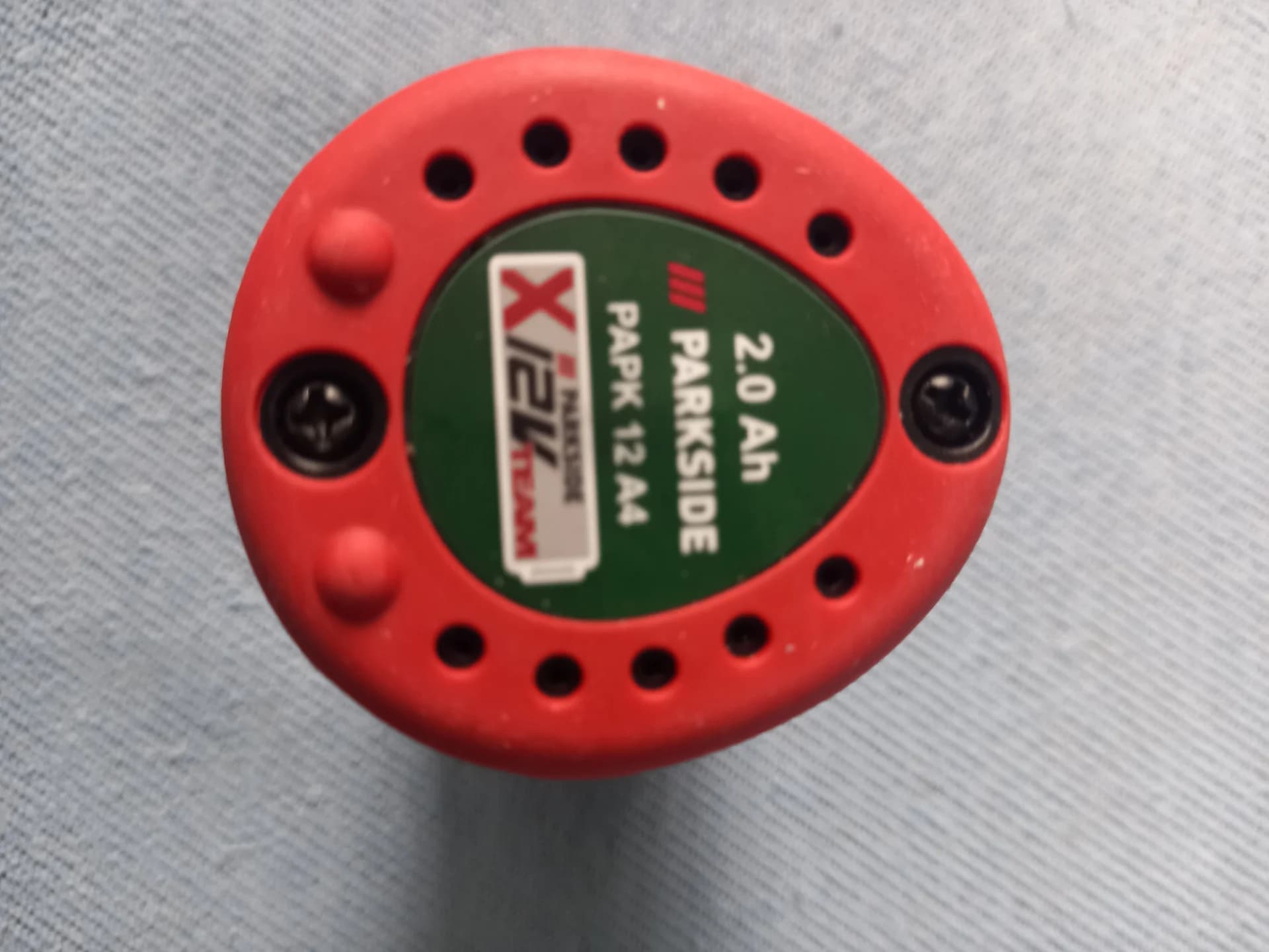 PARKSIDE Acumulator PARKSIDE® PAPK 12 Volți / 2Ah X 12 V TEAM și 2.5 ah – fotografia 3 din 7