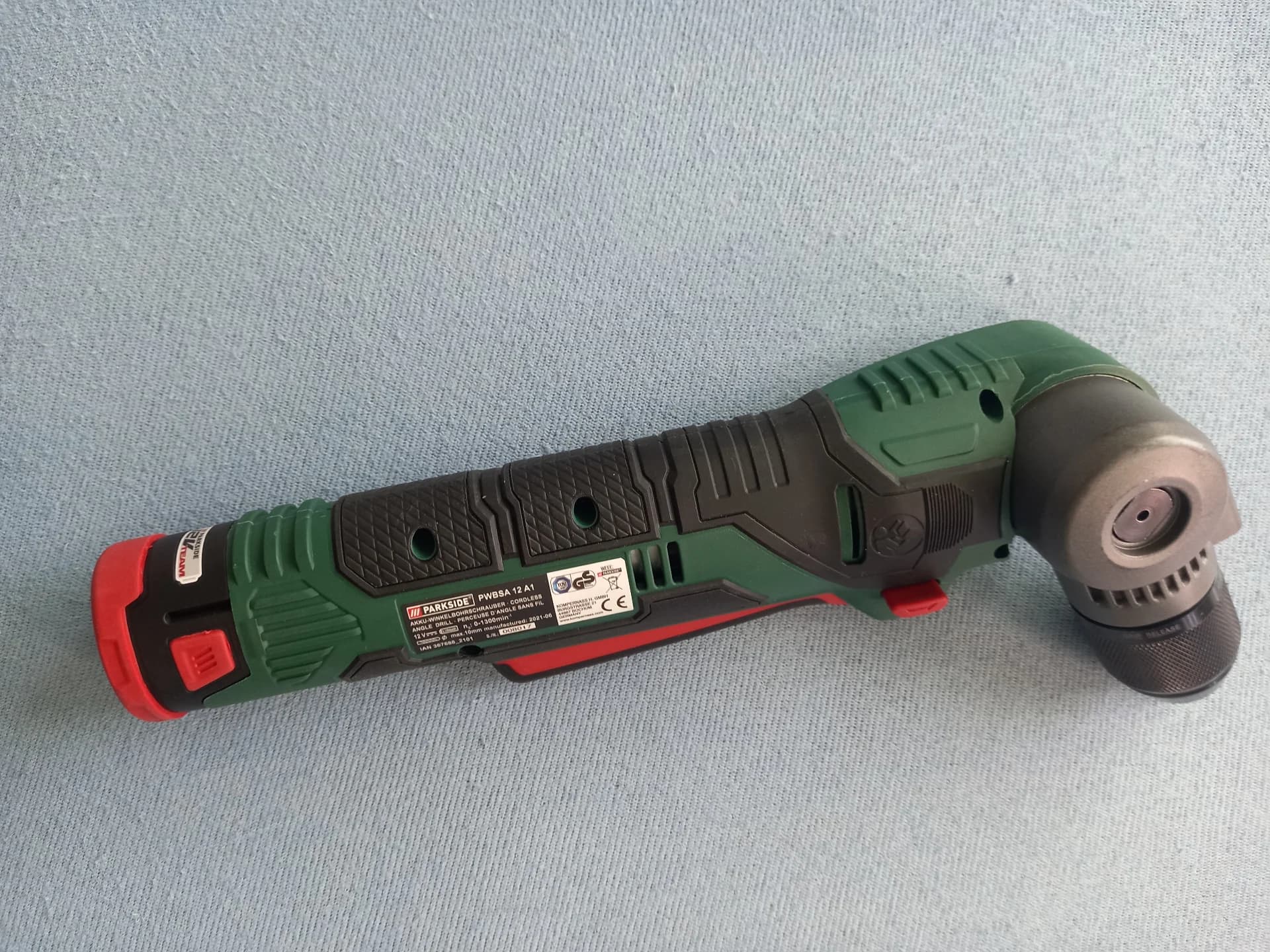 Aparat de gaurit si insurubat unghiular 12 V nou ParkSide PWBSA 12 B2 129 RON – fotografia 6 din 6