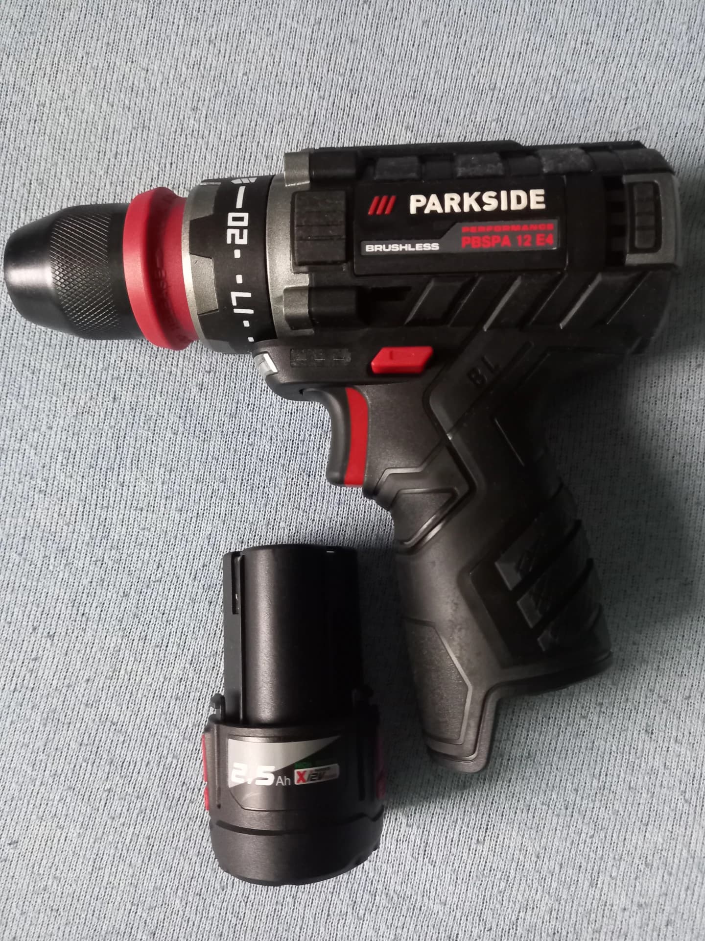 Masina de gaurit si insurubat ParkSide PBSPA 12 E4, 12V, geanta transport, motor fara perii, – Roman, Neamț – Unelte