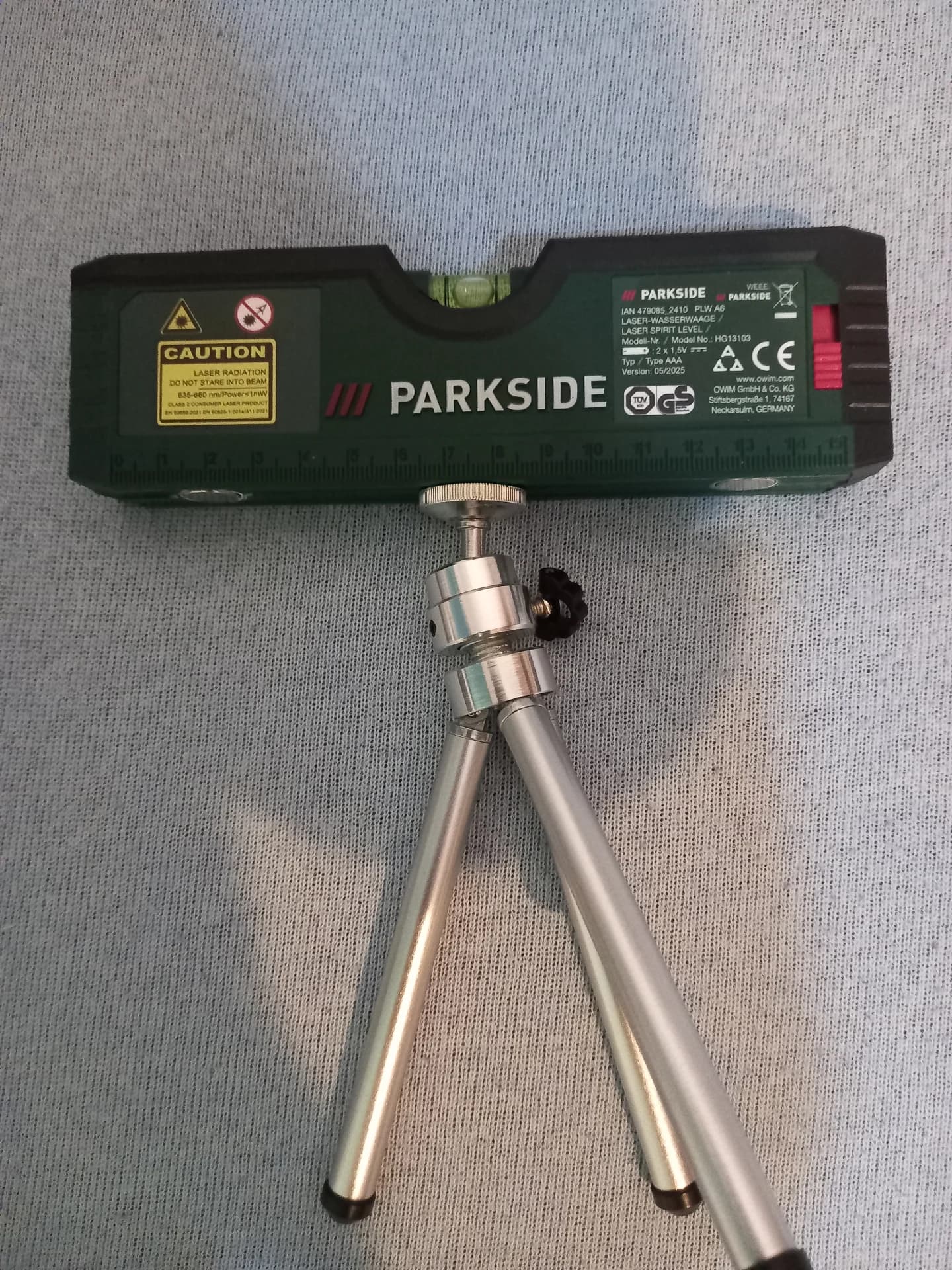 PARKSIDE Nivelă cu bulă de aer laser PLW A6, cu trepied 59 RON – Roman, Neamț – Scule