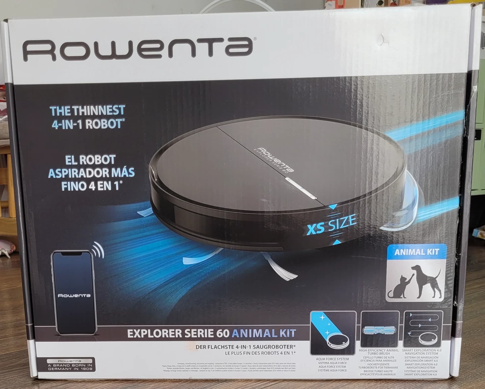 Aspirator robot Rowenta X-Plorer Serie 60 Animal Kit – Tarlungeni, Brașov