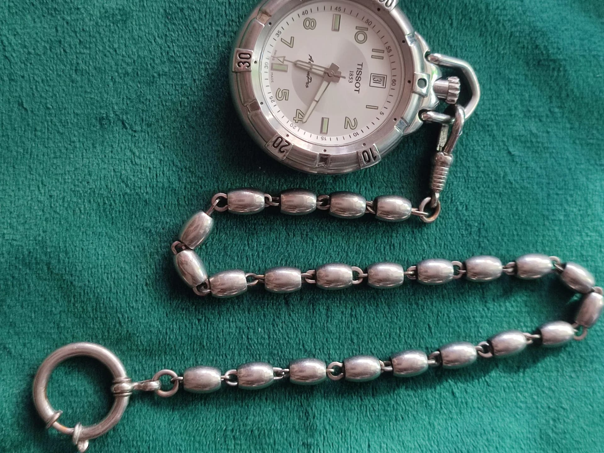 Ceas de buzunar Tissot veritabil vintage – fotografia 3 din 5