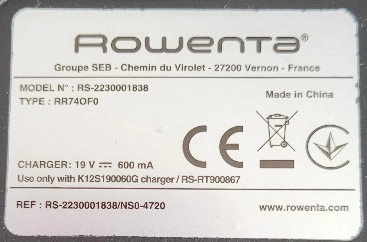 Aspirator robot Rowenta X-Plorer Serie 60 Animal Kit – fotografia 6 din 6