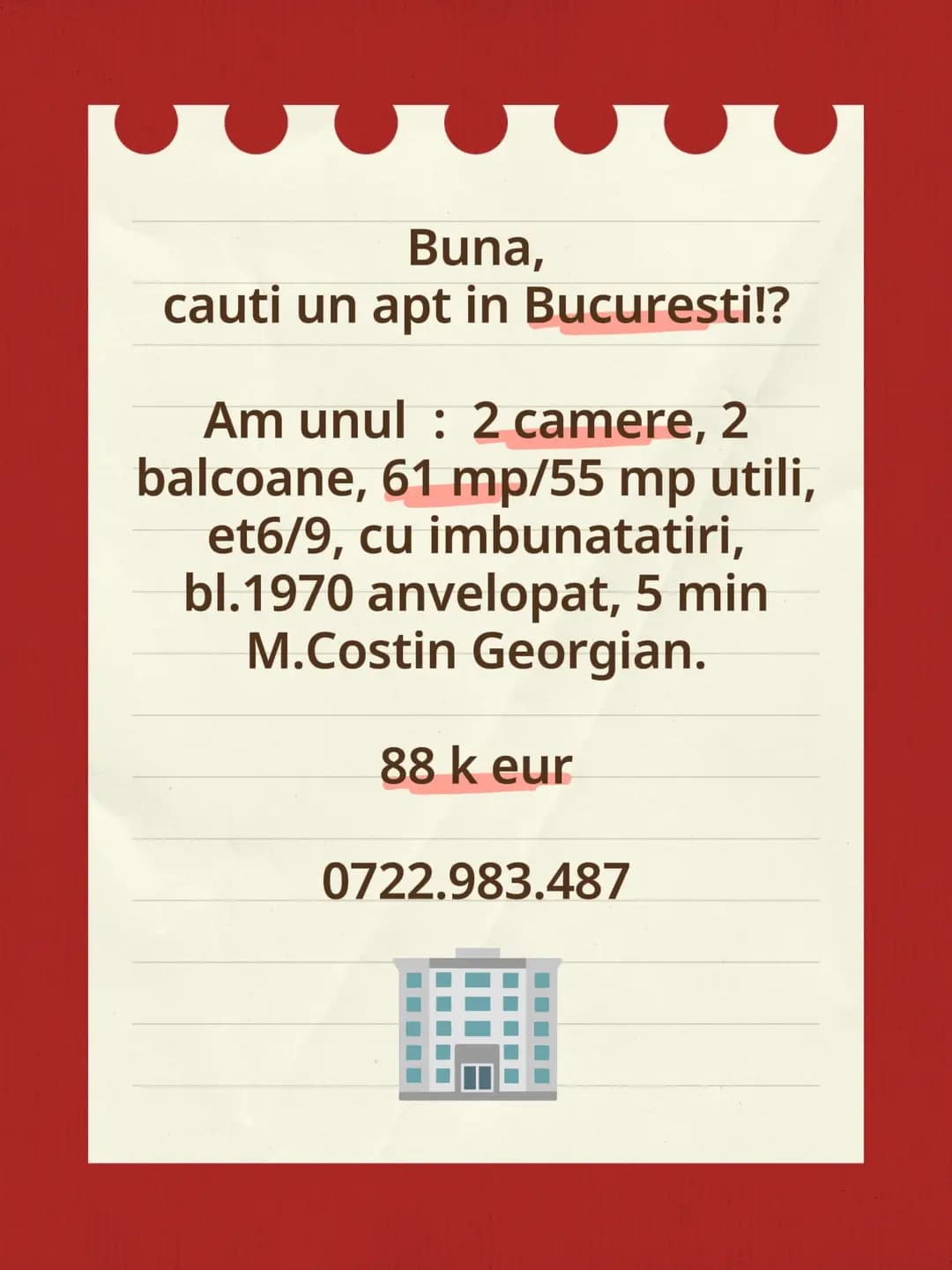 Vand apartament sector 2 – Sector 2, București
