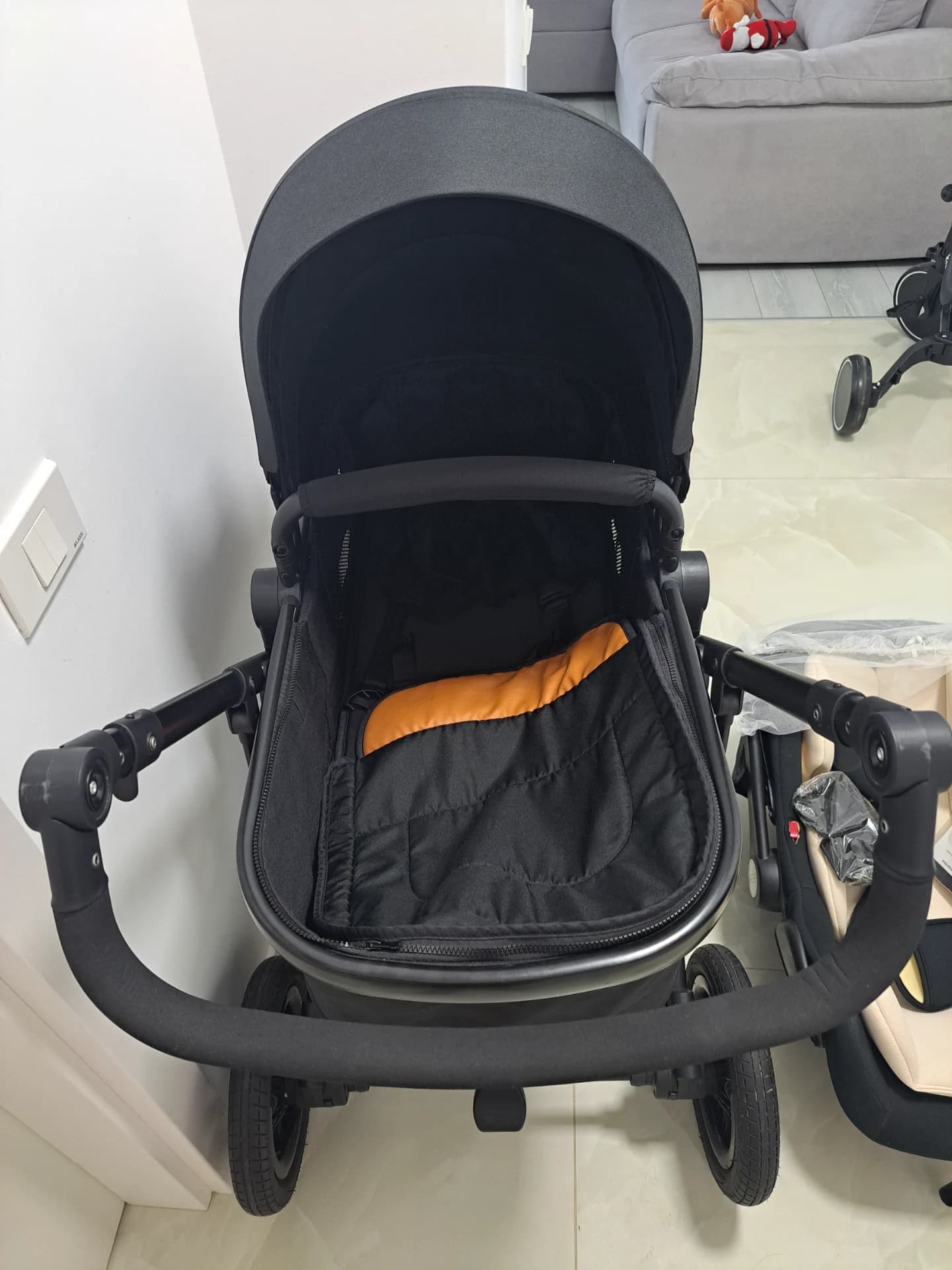 Căruț copil 3 in 1 Visoli – fotografia 2 din 4