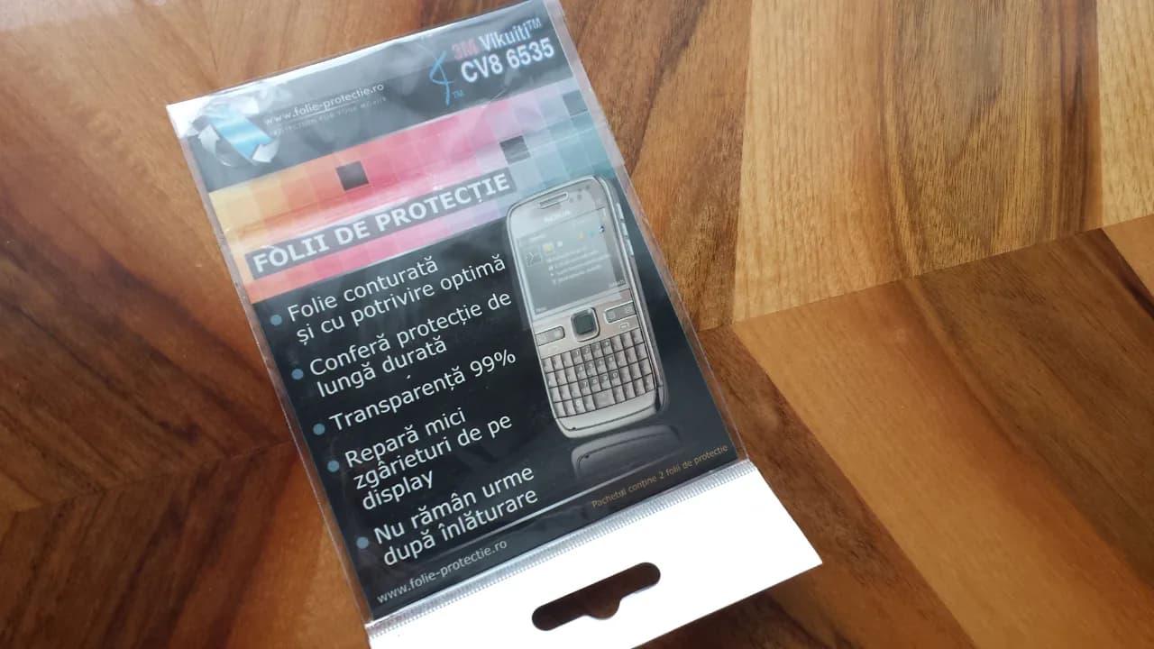 Folie protectie Nokia E5-00,noua,pachet sigilat – Vatra Dornei, Suceava