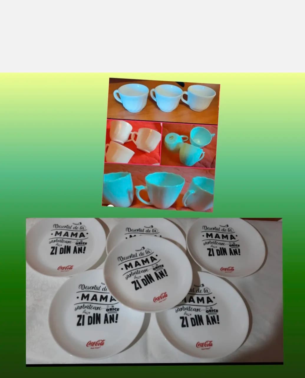 Set farfurii de colectie+cescute Arcopal – Sector 5, București – Articole menaj