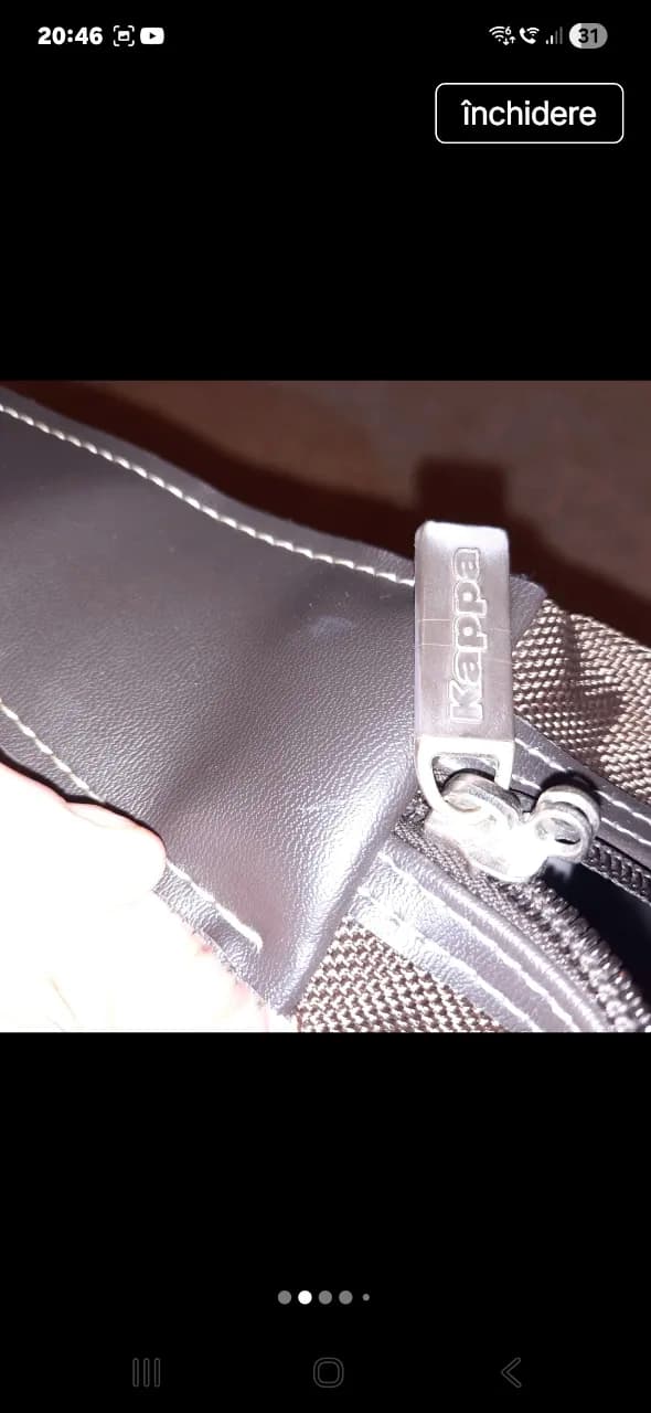 Geantă tip troller,Kappa,folosită o dată – fotografia 4 din 7