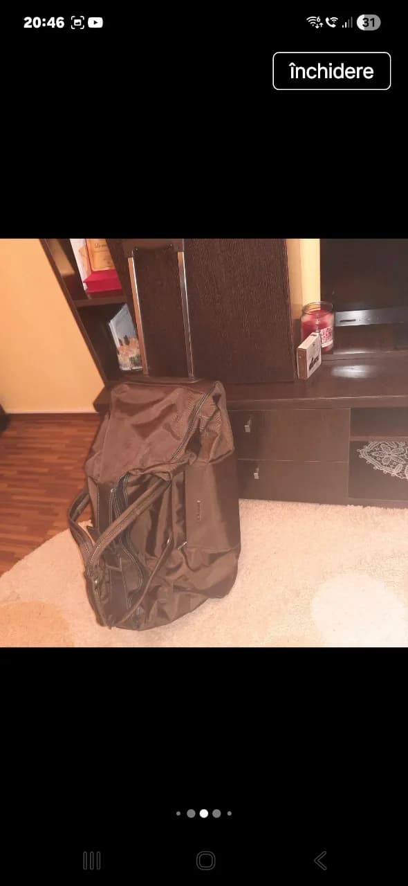 Geantă tip troller,Kappa,folosită o dată – fotografia 5 din 7